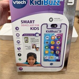 VTech KidiBuzz 3 Kids Smart Device - Purple/White